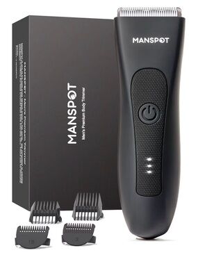 Manspot Men's Body Trimmer with Guide Combs